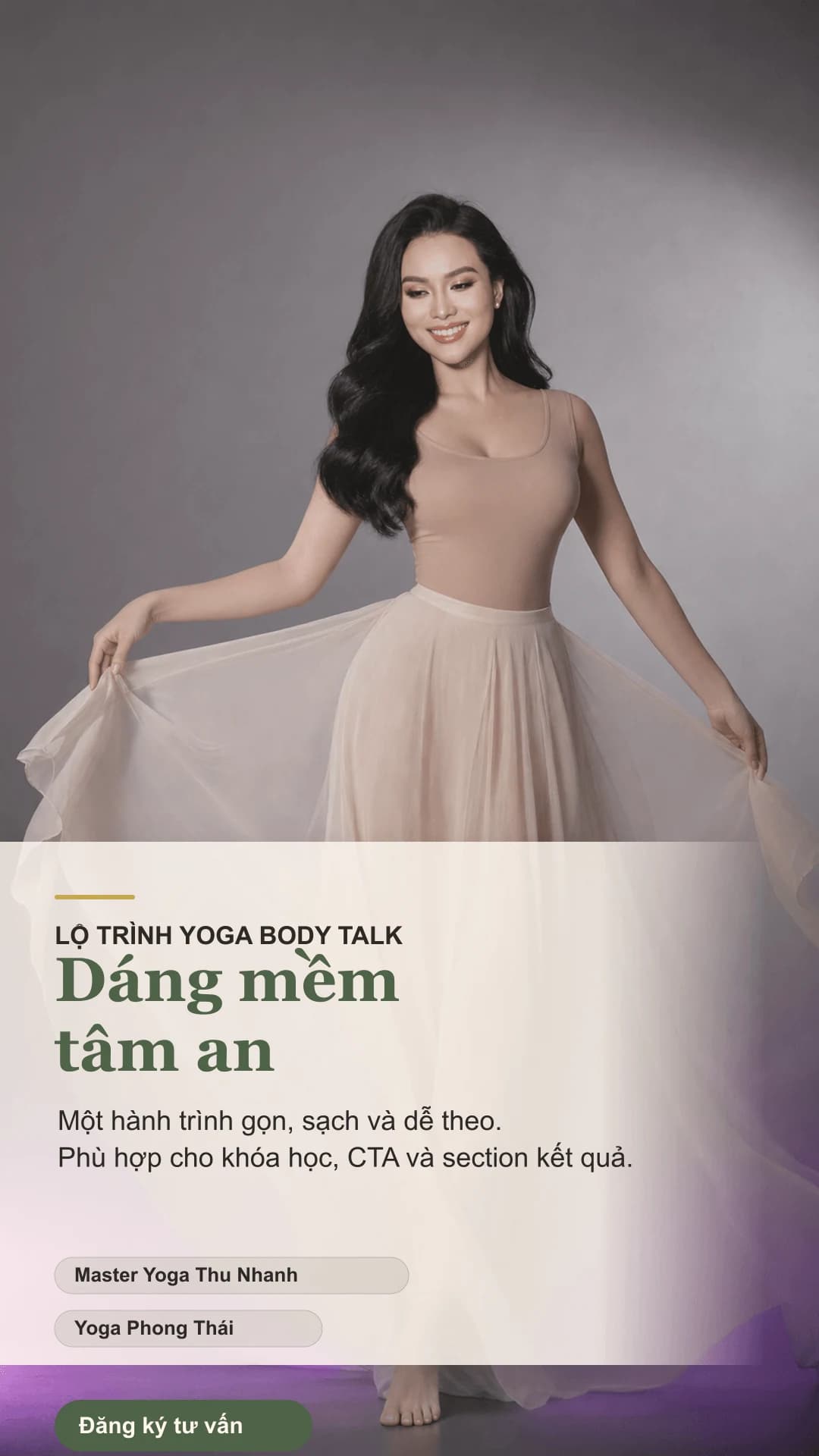 Tư vấn Yoga Phong Thái cùng Master Thu Nhanh